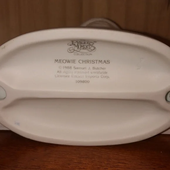 Precious Moments Meowie Christmas - Picture 5 of 5